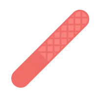 Nail file icon representing smooth and polished cat nails after trimming