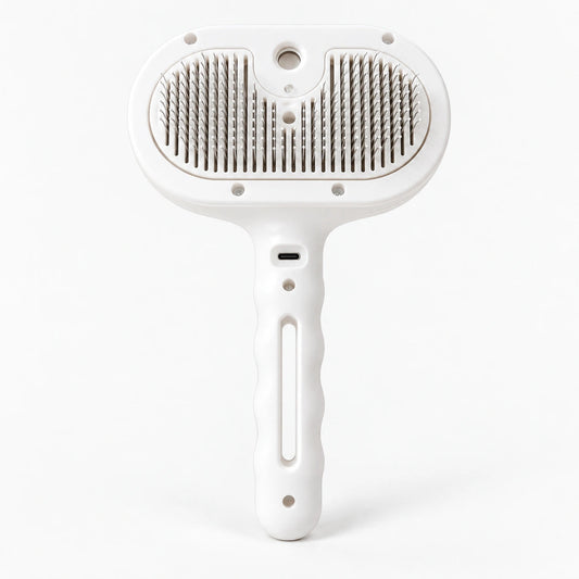 RagRoyale Mist Brush for gentle cat grooming and coat care